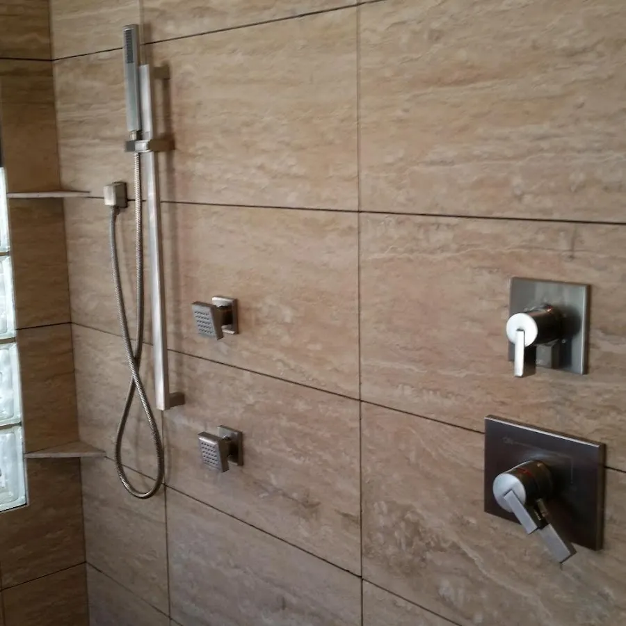 Shower fixture installation for Water Heater Replacement in Coal